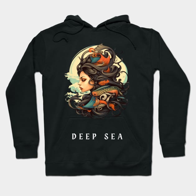 deap sea Hoodie by MetamorphoseHob